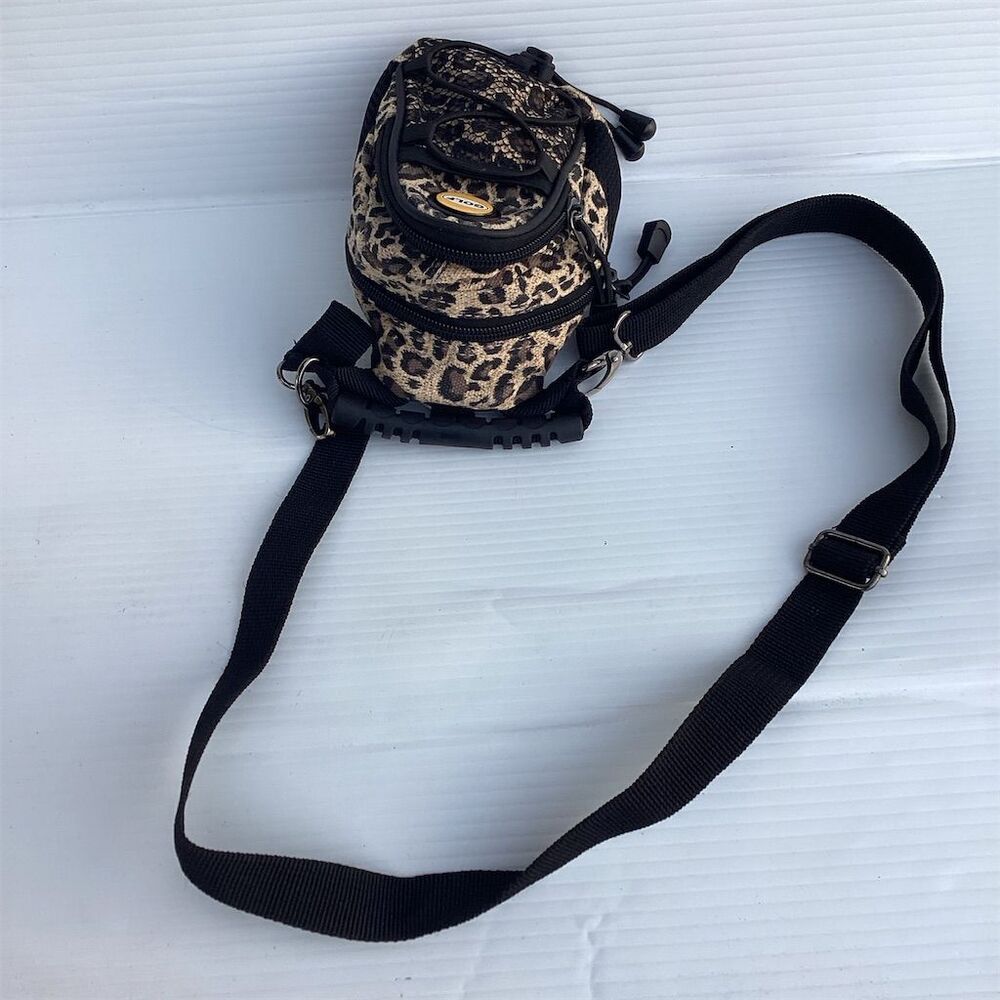 Leopard Print Mini Daypack‎ Backpack Unisex Casual Adjustable Straps - Picture 6 of 10
